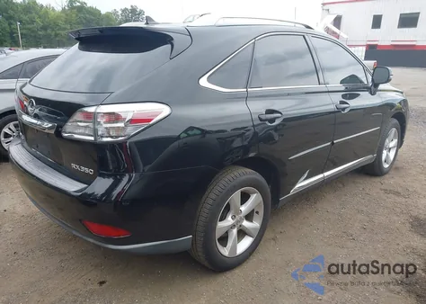 2010 Lexus Rx 350 из США, поврежденный, VIN 2T2BK1BA4AC071333